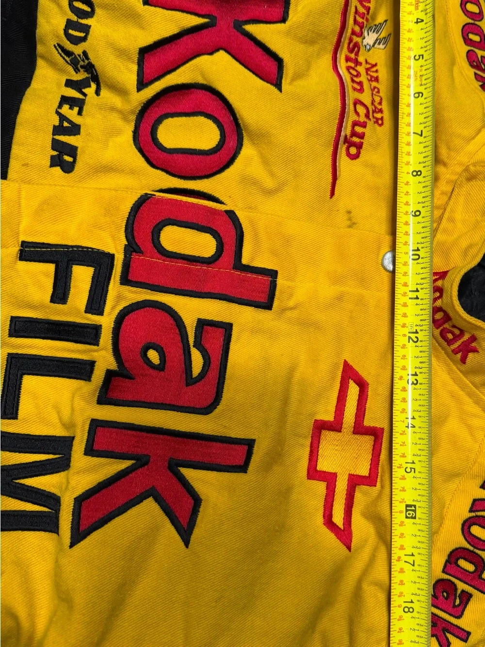 NASCAR Kodak Vintage Mens Racing Jacket